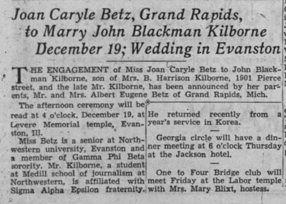 Clipping from Sioux City Journal